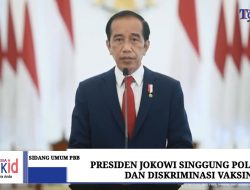 Ini Pidato Lengkap Presiden Jokowi di Sidang Umum PBB Singgung Politisasi dan Diskriminasi Vaksin!