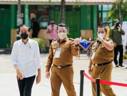 Presiden Jokowi Tambah Dosis Vaksin Pelajar di Pesawaran