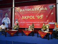 Kapolda Lampung Hadiri Vicon Bakti Sosial Alumni Akpol 1995