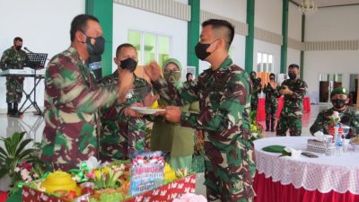 Korem Gatam Adakan Syukuran Peringati Hari Ulang Tahun ke-74