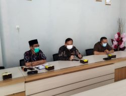 Abdul Hakim Kunjungi Dinas Kesehatan, Titip Pesan UMKM Terdampak Ekonomi