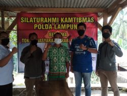 Silaturahmi Dit Intelkam Polda Lampung, Apdesi Pesawaran Dukung Sukseskan Pilkades Serentak