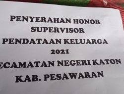 Pemotongan Insentif Kader Pendata PK 21 PPKBD Diduga Ditilep Korlu KB Kabupaten Pesawaran Capai Puluhan Juta