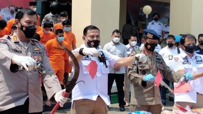 Sebulan, Polda Lampung Berhasil Ungkap 99 Kasus C3 dan Pembunuhan