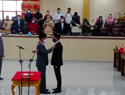 Resmi Dilantik Sebagai Anggota DPRD, Hermawan Siap Mengemban Amanah Rakyat