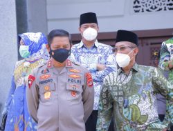 Kapolda Tinjau Vaksinasi Merdeka di Universitas Islam Negeri Lampung