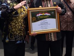 Gubernur Arinal Terima Penghargaan Bidang Pertanian Abdi Bakti Tani 2021, Provinsi Lampung Toreh Prestasi Peringkat Pertama Peningkatan Produksi Padi