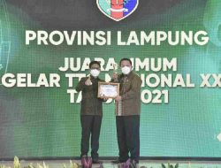 Provinsi Lampung Juara Umum Gelar Teknologi Tepat Guna