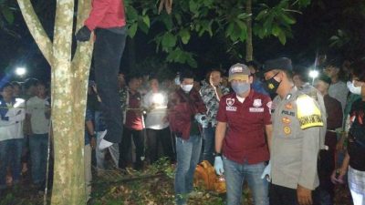 Warga Tebajawa Digegerkan Sesosok Pria Gantung Diri, Polsek Kedondong Gali Informasi