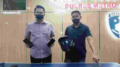 Spesialis Jambret Berhasil Diringkus Polres Metro Jakarta Barat di Palembang