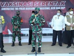 Kasrem Gatam Dampingi Pangdam II Sriwijaya Mayjen TNI Agus Suhardi Sambut Panglima TNI Dan Kabaharkam POLRI