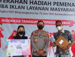 Lysa Model Mungil Juarai Iklan Layanan Masyarakat Polda Lampung