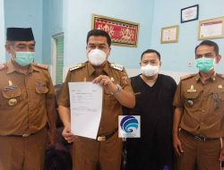 Bupati Musa Ahmad Melakukan Vaksin Kedua di RSUD Demang Sepulau Raya