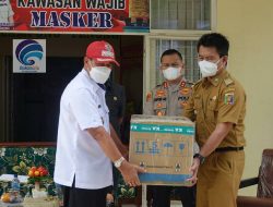 Penyerahan Vaksin Tahap Pertama dari Pemprov Lampung untuk Pemkab Lamteng