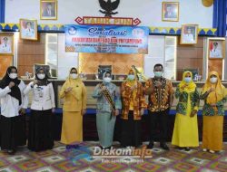 Bunda Paud Lamteng Hadiri Akreditasi BAN Paud
