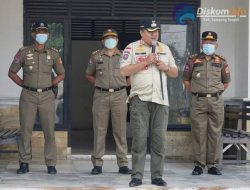 Bupati Musa Berikan Arahan Kepada Pol PP Lamteng