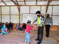OPS Patuh Krakatau Berakhir, Polres Mesuji Santuni Anak Yatim dan Ajak Patuh Prokes 3M