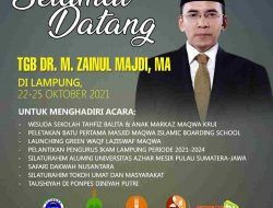 Ustaz TGB Hadir di Lampung, Ini Jadwalnya!