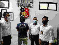 Satreskrim Polres Lampung Utara Kembali Tahan Kepala Desa Gunung Besar Terkait Kasus Korupsi Dana Desa