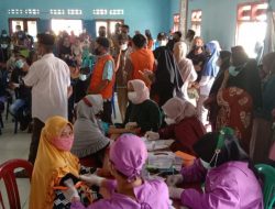 Sebanyak 514 Warga Desa Bandar Abung dan Bangun Sari Antusias Ikuti Vaksinasi Massal