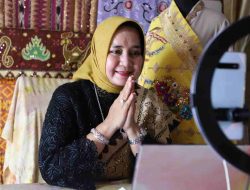 Ketua Dekranasda Provinsi Lampung Ikut Pameran Online Rumah Kriya Asri