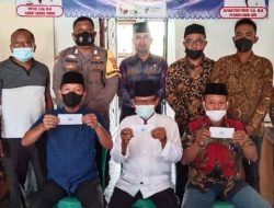 Panitia Pilkades Bumi Jaya Gelar Undian Nomor Urut Calon Kepala Desa