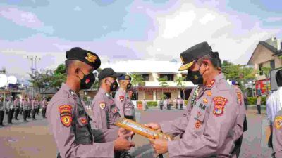Sebanyak 149 Anggota Berprestasi Diganjar Reward Kapolda Lampung
