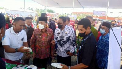 PTPN VII Jual Gula Walini di Pasar Murah HUT Lamsel