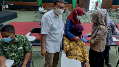 Bantu Pemulihan Ekonomi Nasional, Kadin Lampung Harap Vaksin Pelaku UMKM Dengan Prokes 5M Bantu Ekonomi Bangkit Kembali