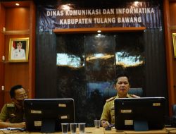 Kadis Kominfo Tuba Pimpin Evaluasi Kinerja 4 Bidang dan Sekretariat Diskominfo
