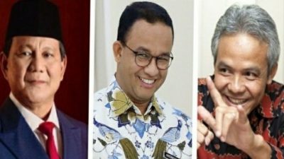 Survei Indikator Politik Indonesia, Capres 2024: Prabowo Ungguli Ganjar dan Anies Baswedan