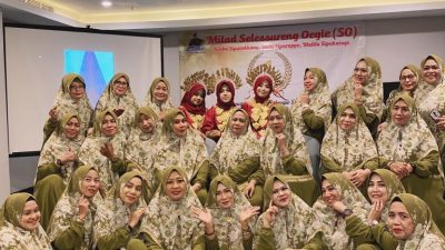 Milad Pertama, Selessureng Oegie Santuni Anak Yatim dan Kaum Duafa di Bandar Lampung