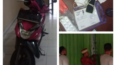 Gerak Cepat, Polsek Kemiling Berhasil Temukan Sepeda Motor dan Hp Korban Curat di Sebuah Bengkel
