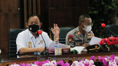 Sekda Pimpin Rapat Persiapan HUT Tuba Tahun 2022