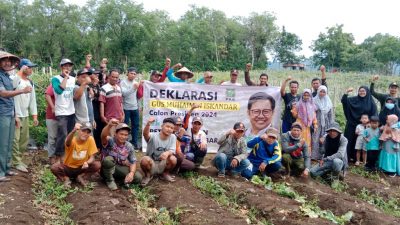 Komunitas Petani Sayur di Kabupaten Lampung Barat Deklarasi Gus Muhaimin Presiden