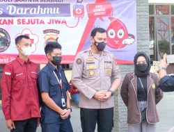 Donor Darah ke 122, Kabid Humas Polda Lampung Apresiasi Akper Bunda Delima