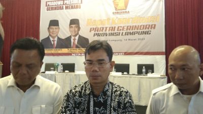 Survei LSI: Prabowo Unggul di Provinsi Lampung, Gerindra Nomor Dua Setelah PDI Perjuangan