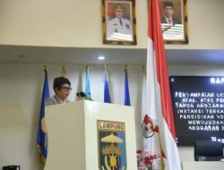 Paripurna : Pansus LHP BPK RI Minta Dinas Kesehatan Lampung Buat Data Akurat Soal Vaksin