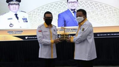 Gubernur Lampung Arinal Djunaidi Hadiri Pelantikan Pengurus DPD LPM Lampung