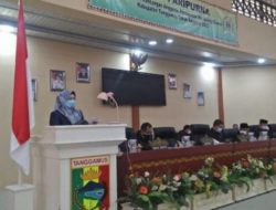 Rapat Paripurna DPRD, Bupati Sampaikan RAPBD Kabupaten Tanggamus Tahun Anggaran 2022