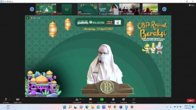 Bulan Suci Ramadhan, Edukasi Cinta Bangga Paham Rupiah kepada Sekolah Dasar di Kota Bandar Lampung