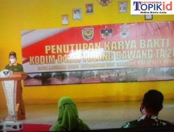 Melalui Penutupan Karya Bhakti TNI Kodim 0426 Tuba, Bupati Saply Berikan Apresiasi Serta Ucapkan Terimakasih