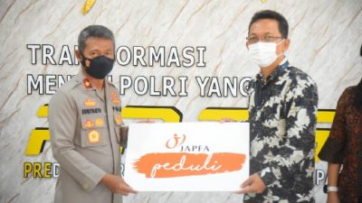 Terima Bantuan 1 Ton Telur Dari Japfa Comfeed, Polda Lampung: Semoga Kurangi Beban Masyarakat di Bulan Ramadan