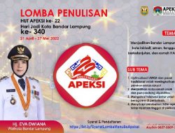 Sambut HUT ke-22 Apeksi, Pemkot Bandar Lampung Gelar Lomba Penulisan untuk Jurnalis
