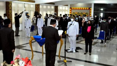 Sekda Lekok Lantik Pejabat Eselon III dan IV
