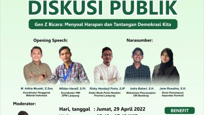 PMI DPW Lampung Gelar Diskusi Gen-Z Bicara