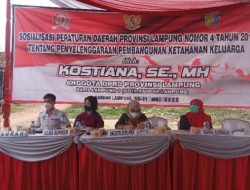 Anggota DPRD Lampung Kostiana Sosperda di Tanjungkarang Timur