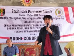 Anggota DPRD Lampung Budhi Condrowati Sosperda Bahaya Narkoba