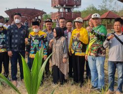 Pemda Mesuji Resmikan Wisata Embung Albaret