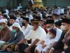 Danrem 043 Gatam Sholat Idul Fitri 1443 H-2022 M Bersama Masyarakat Bandar Lampung